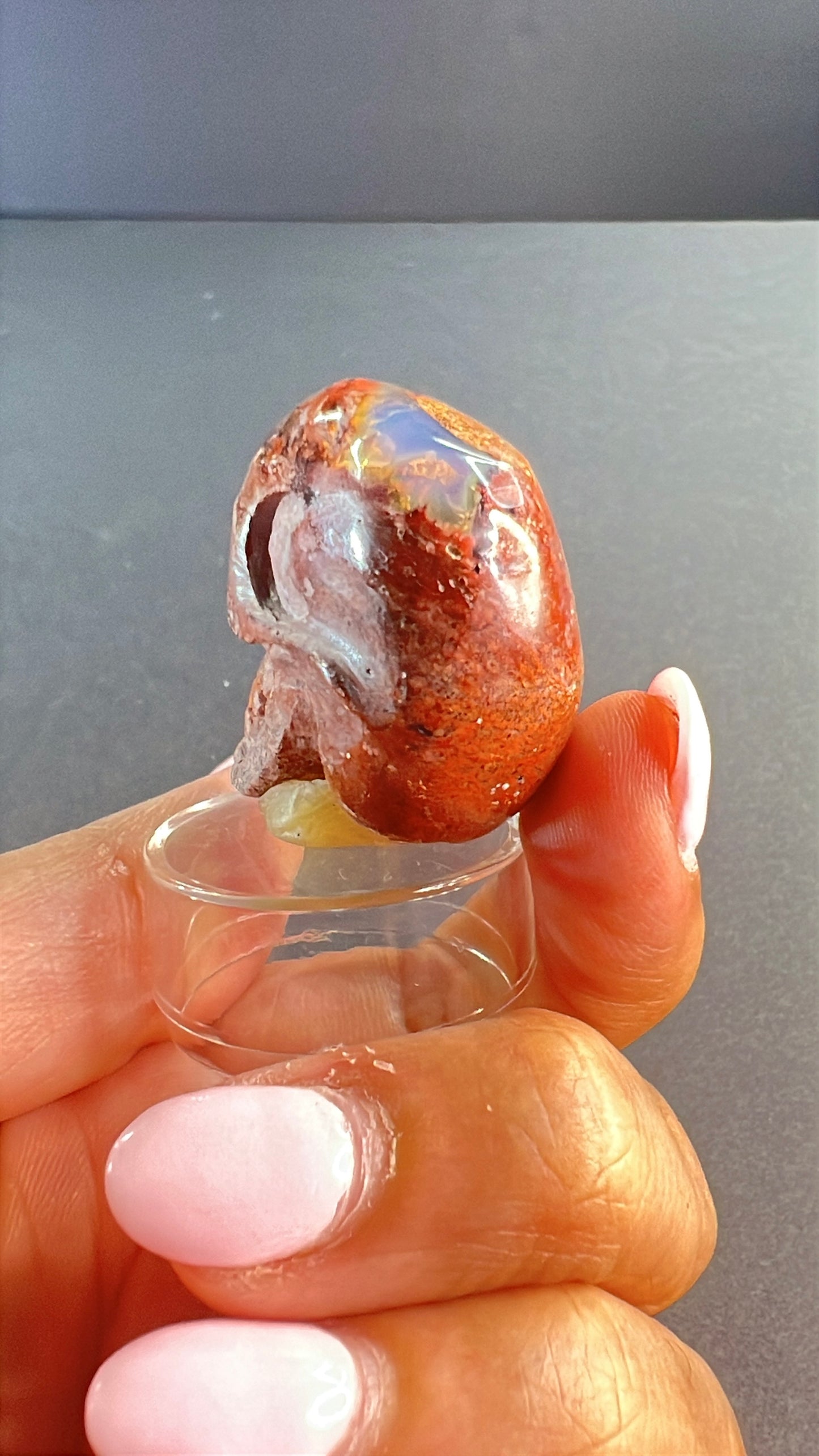 Mexican Cantera Opal Skull “Big Head”