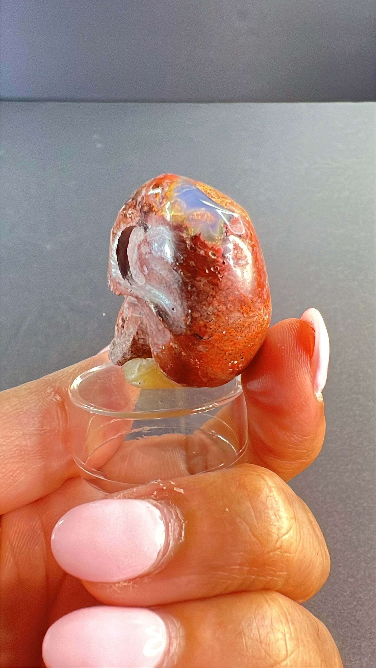 Mexican Cantera Opal Skull “Big Head”