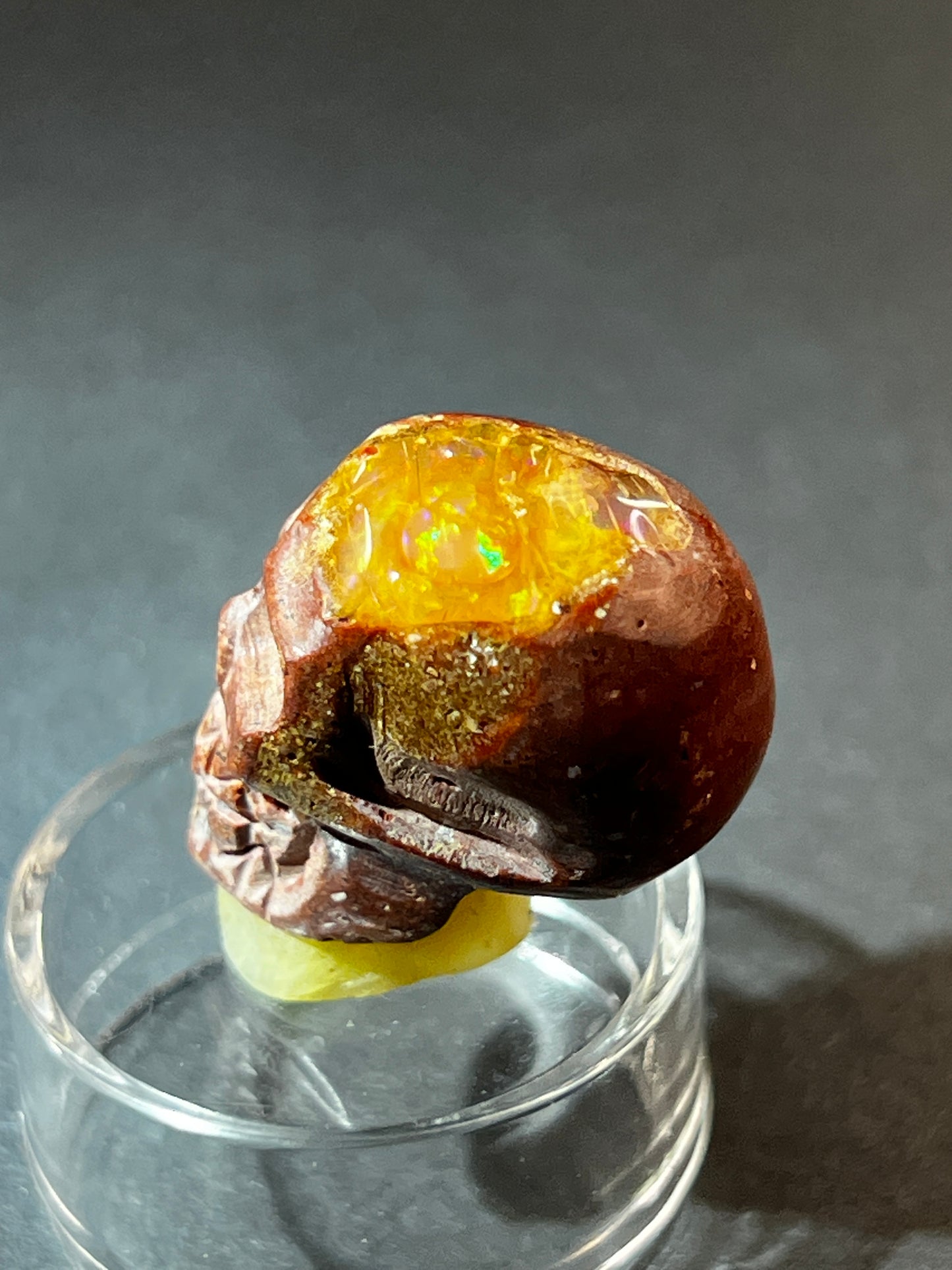 Mexican Cantera Opal Skull “Gizmo”