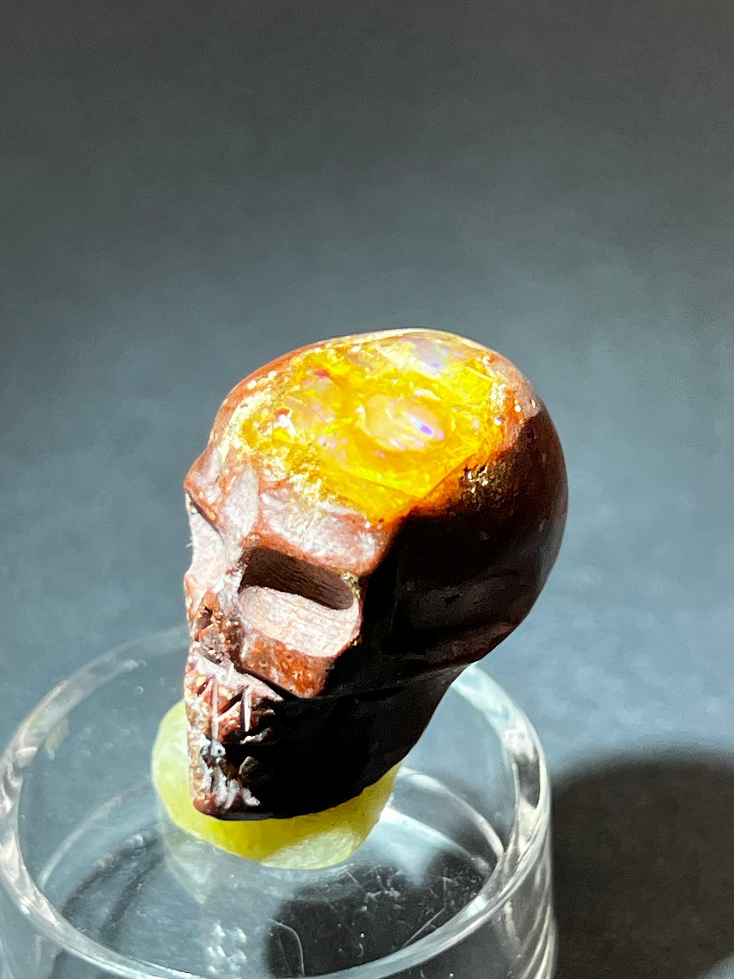 Mexican Cantera Opal Skull “Gizmo”