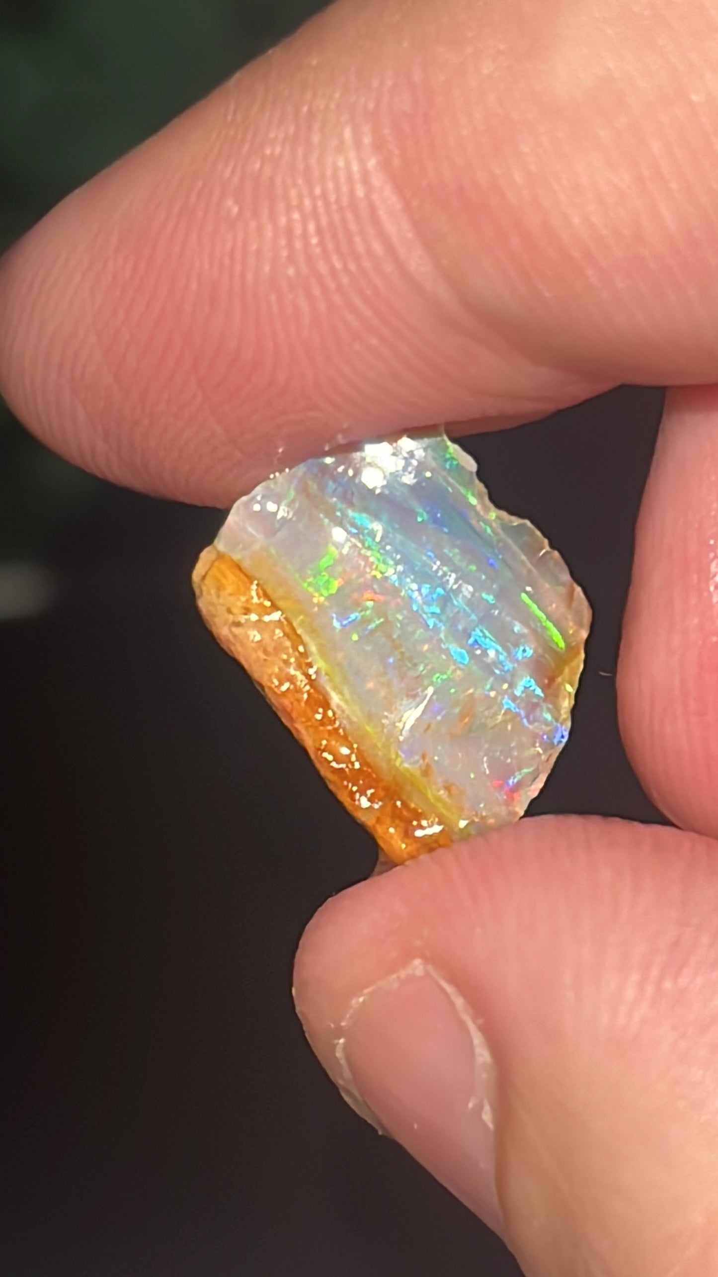 Australian Lambina Crystal Opal