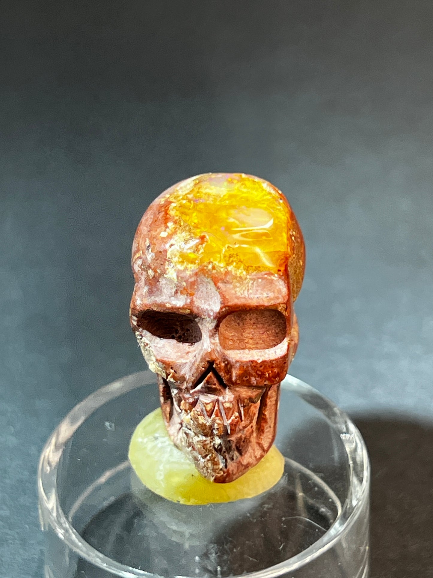 Mexican Cantera Opal Skull “Gizmo”