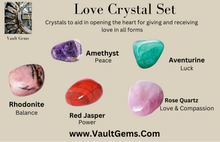 Load image into Gallery viewer, Love Crystal Set
