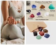 Load image into Gallery viewer, Chakra Crystal Set
