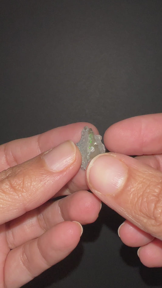 Black Ethiopian Welo Opal